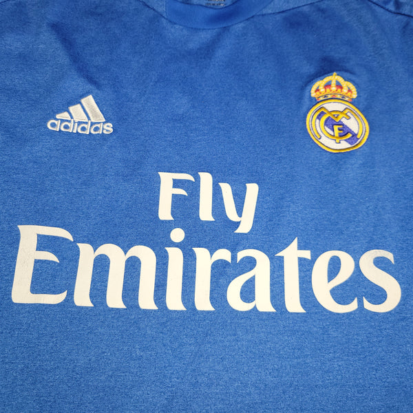 Cristiano Ronaldo Real Madrid 2013 2014 Away Adidas Soccer Jersey Shirt L SKU# Z29405