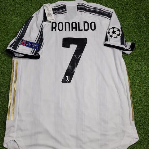 Cristiano Ronaldo Juventus 2020 2021 UEFA PLAYER ISSUE Soccer Jersey Shirt BNWT XL SKU# EI9894