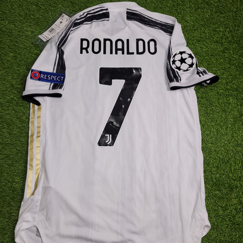 Cristiano Ronaldo Juventus 2020 2021 UEFA PLAYER ISSUE Soccer Jersey Shirt BNWT M SKU# EI9894