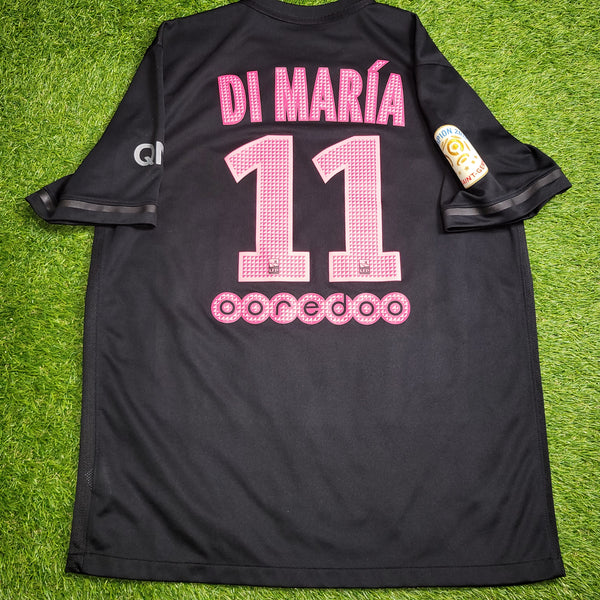 Di Maria PSG Paris Saint Germain 2015 2016 Third Soccer Jersey Shirt L SKU# 658901-011