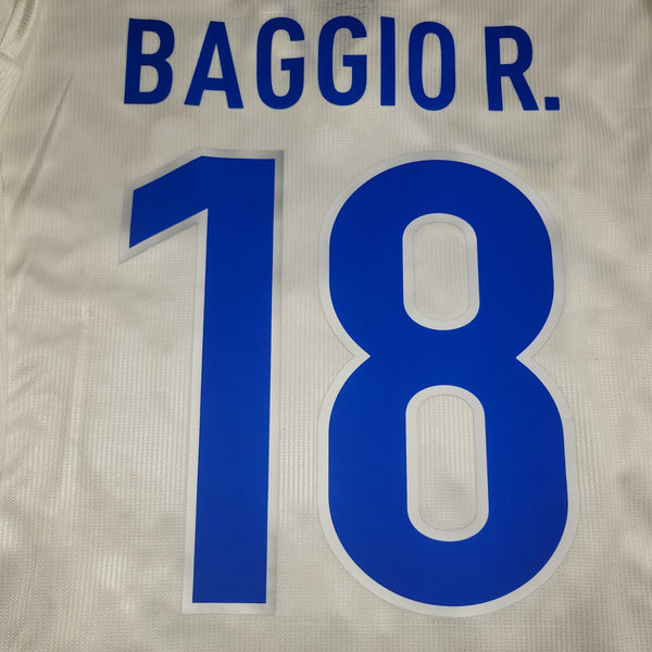 Baggio Italy Nike 1998 WORLD CUP Away Soccer Jersey Shirt XL Nike