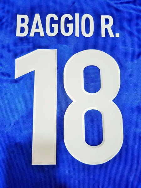 Baggio Italy Nike 1998 WORLD CUP Home Soccer Jersey Shirt XL Nike