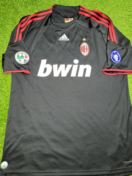 Beckham AC Milan 2009 2010 Third Soccer Jersey Shirt XL SKU# E84188 Adidas