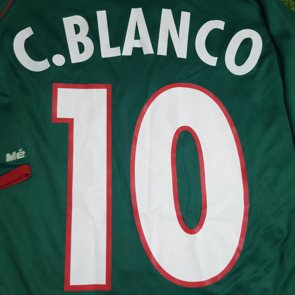 Blanco Mexico 2002 WORLD CUP Atletica Home Jersey M Atletica