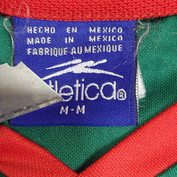 Blanco Mexico 2002 WORLD CUP Atletica Home Jersey M Atletica