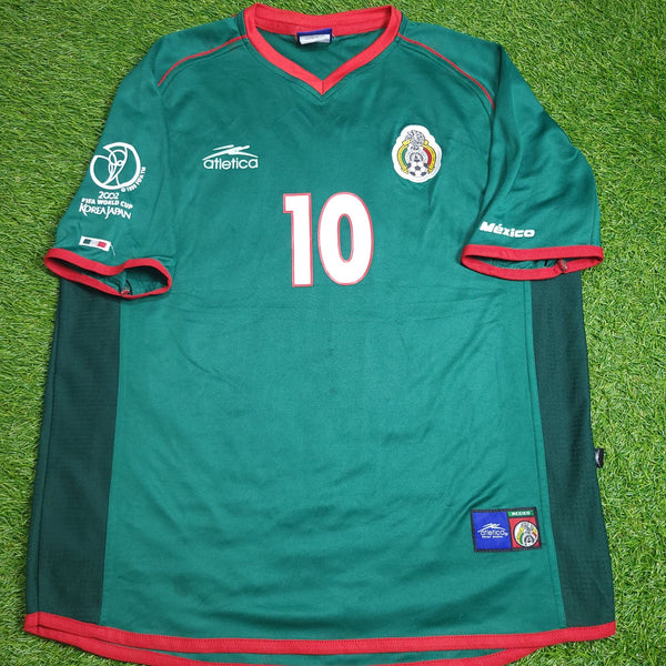 Blanco Mexico 2002 WORLD CUP Atletica Home Jersey M Atletica