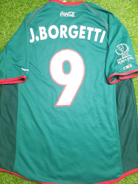 Borgetti Mexico 2002 WORLD CUP Atletica Home Soccer Jersey M Atletica