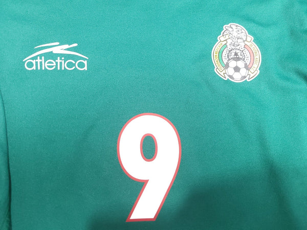 Borgetti Mexico 2002 WORLD CUP Atletica Home Soccer Jersey M Atletica