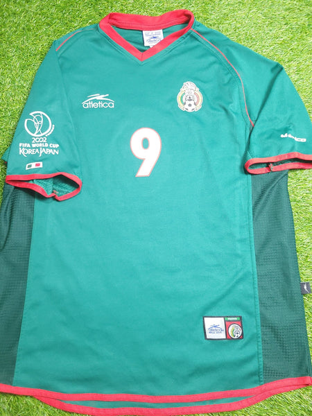 Borgetti Mexico 2002 WORLD CUP Atletica Home Soccer Jersey M Atletica