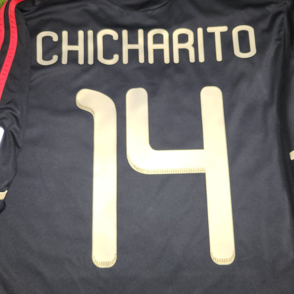 Chicharito Mexico 2011 GOLD CUP FINAL Soccer Away Jersey Shirt XL SKU# V31526 Adidas