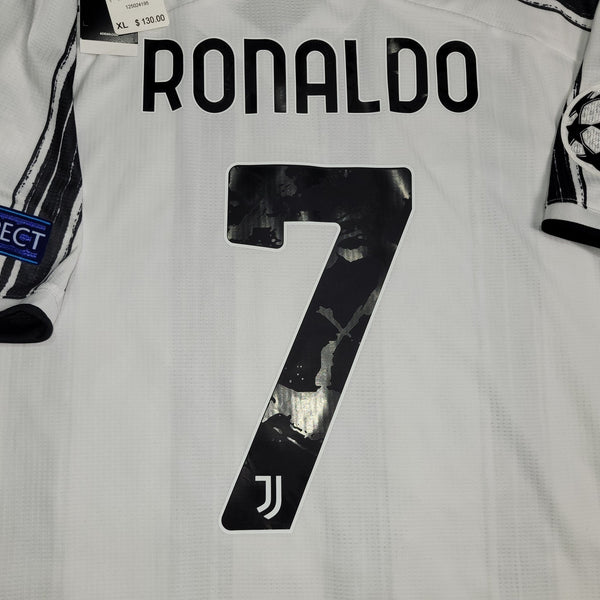 Cristiano Ronaldo Juventus 2020 2021 UEFA PLAYER ISSUE Soccer Jersey Shirt BNWT XL SKU# EI9894 Adidas