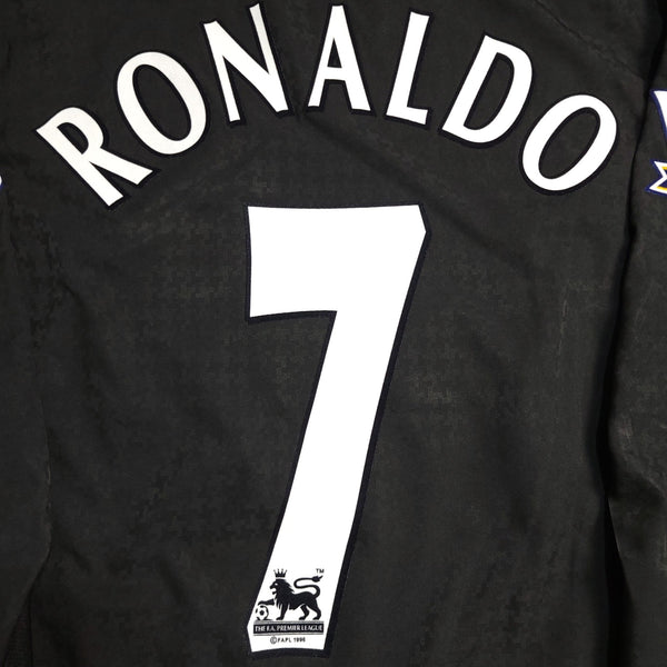 Cristiano Ronaldo Manchester United 2003 2004 Away DEBUT SEASON Soccer Jersey Shirt M SKU# 112678 Nike