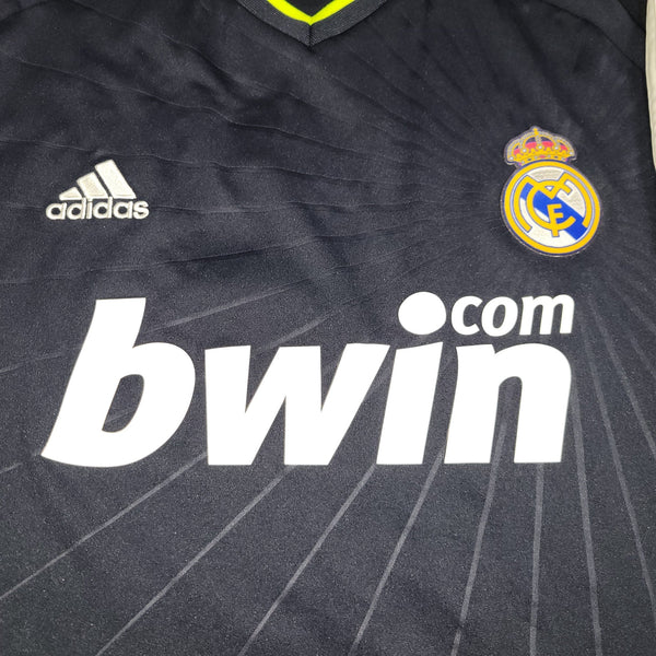 Cristiano Ronaldo Real Madrid 2010 2011 Away Soccer Jersey Shirt L SKU# P95985 Adidas