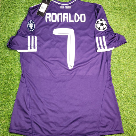 Cristiano Ronaldo Real Madrid 2010 2011 UEFA Third Soccer Jersey Shirt BNWT M SKU# P95678 Adidas