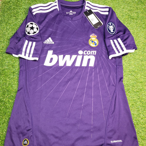 Cristiano Ronaldo Real Madrid 2010 2011 UEFA Third Soccer Jersey Shirt BNWT M SKU# P95678 Adidas