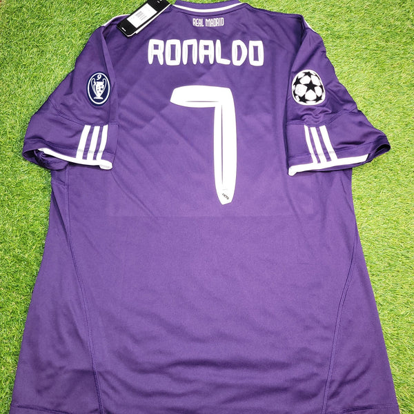 Cristiano Ronaldo Real Madrid 2010 2011 UEFA Third Soccer Jersey Shirt BNWT XL SKU# P95678 Adidas