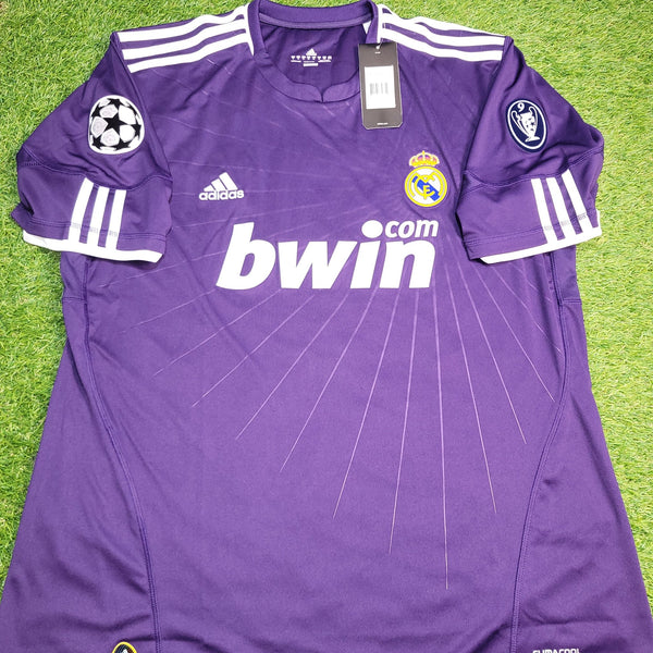 Cristiano Ronaldo Real Madrid 2010 2011 UEFA Third Soccer Jersey Shirt BNWT XL SKU# P95678 Adidas