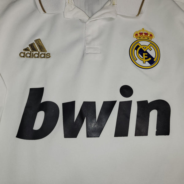 Cristiano Ronaldo Real Madrid 2011 2012 Home Soccer Jersey Shirt M SKU# V13659 Adidas