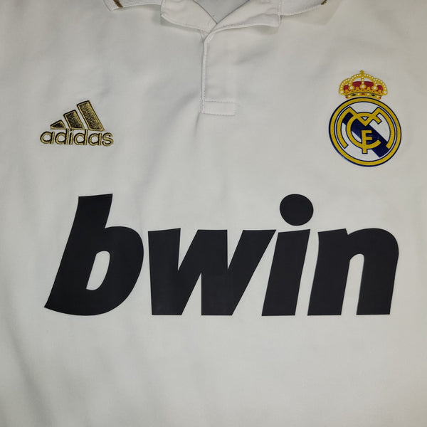 Cristiano Ronaldo Real Madrid 2011 2012 UEFA Soccer Jersey Shirt XL SKU# V13646 Adidas