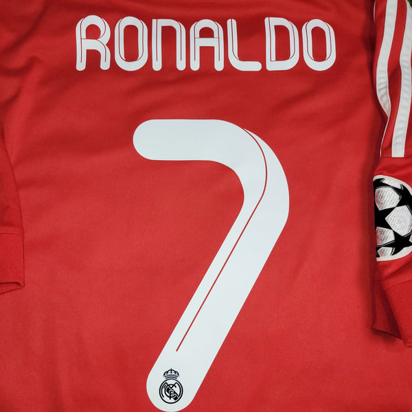 Cristiano Ronaldo Real Madrid 2011 2012 UEFA Soccer Third Jersey Shirt XL SKU# V13597 foreversoccerjerseys