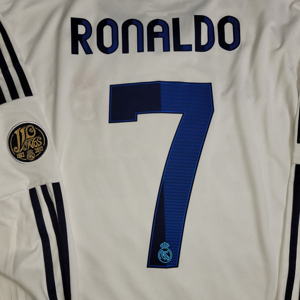 Cristiano Ronaldo Real Madrid 2012 2013 Anniversary Soccer Jersey Shirt XL SKU# W41762 Adidas