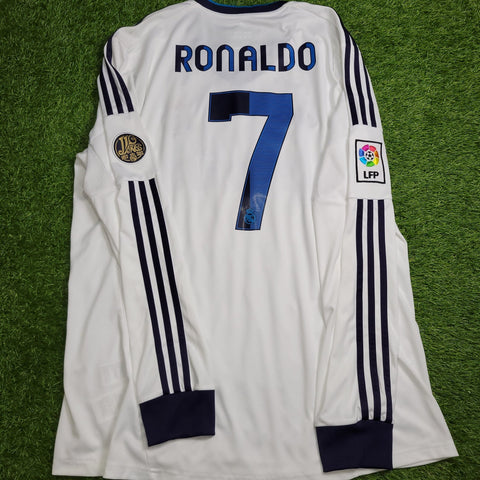 Cristiano Ronaldo Real Madrid 2012 2013 Anniversary Soccer Jersey Shirt XL SKU# W41762 Adidas