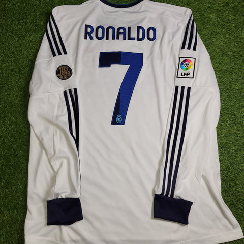 Cristiano Ronaldo Real Madrid 2012 2013 Anniversary Soccer Jersey Shirt XL SKU# W41762 Adidas