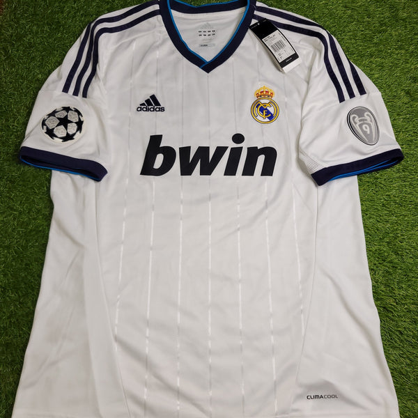 Cristiano Ronaldo Real Madrid 2012 2013 UEFA Soccer Jersey Shirt BNWT L SKU# W41768 Adidas