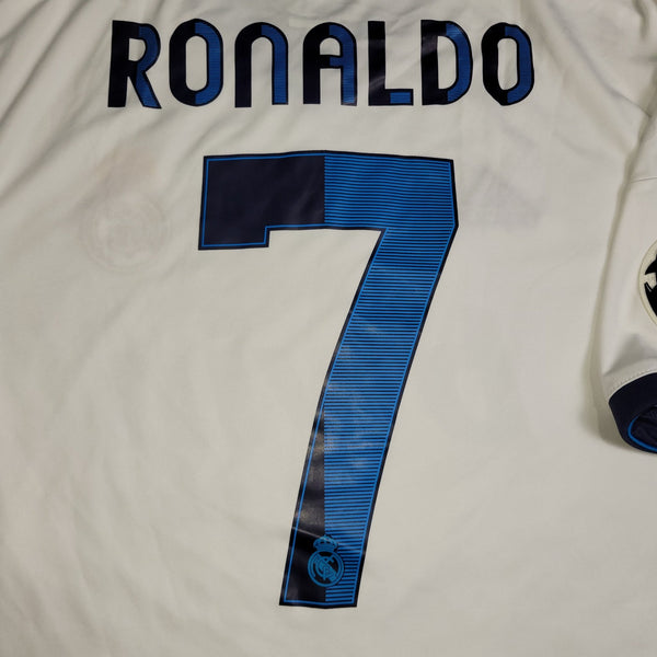 Cristiano Ronaldo Real Madrid 2012 2013 UEFA Soccer Jersey Shirt BNWT L SKU# W41768 Adidas