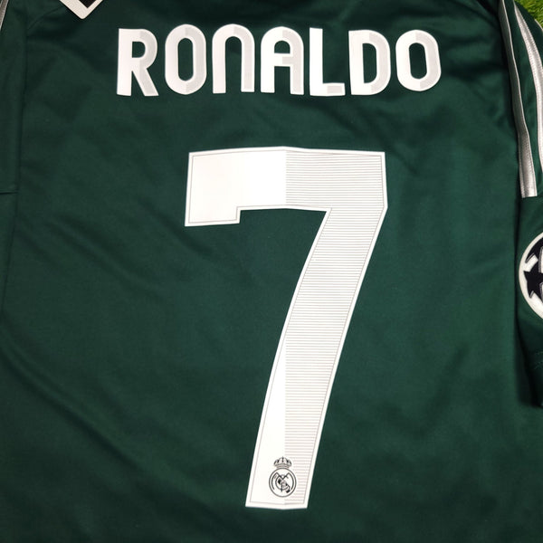 Cristiano Ronaldo Real Madrid 2012 2013 UEFA Soccer Jersey Shirt BNWT L SKU# X53540 Adidas