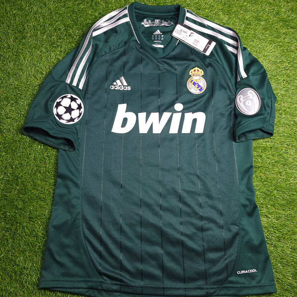 Cristiano Ronaldo Real Madrid 2012 2013 UEFA Soccer Jersey Shirt BNWT L SKU# X53540 Adidas