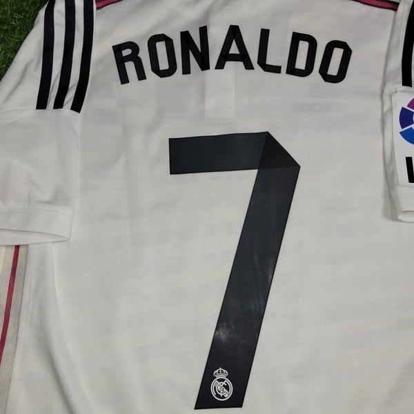 Cristiano Ronaldo Real Madrid 2014 2015 ADIZERO PLAYER ISSUE Soccer Jersey Shirt M SKU# F49485 Adidas