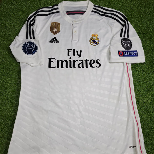 Cristiano Ronaldo Real Madrid 2014 2015 UEFA Home Soccer Jersey Shirt XL SKU# F50637 Adidas