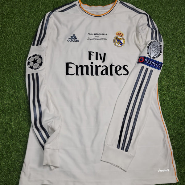 Cristiano Ronaldo Real Madrid UEFA FINAL 2013 2014 Soccer Jersey Shirt L SKU# G81098 Adidas