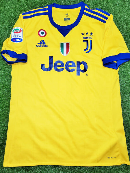 Dybala Juventus 2017 2018 Away Soccer Jersey Shirt M SKU# BQ4530 Adidas