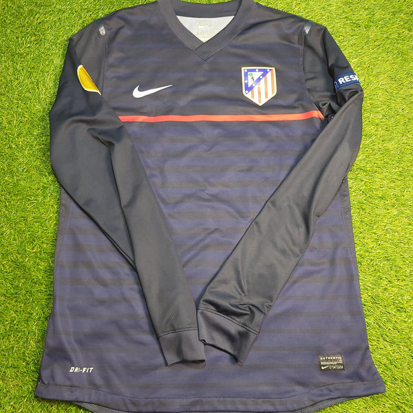 Falcao Atletico Madrid 2011 2012 MATCH ISSUED Soccer Jersey L Nike