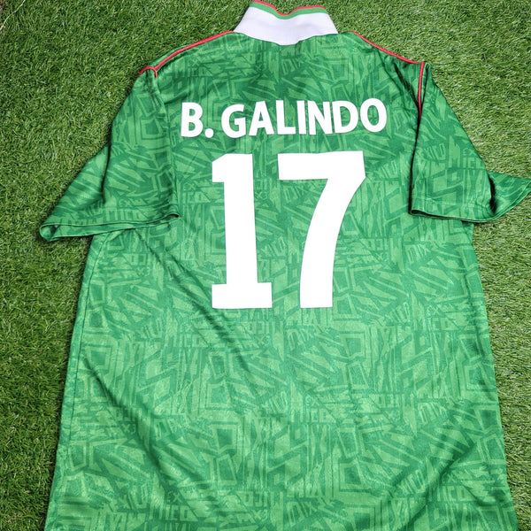 Galindo Mexico Umbro 1993 Soccer Jersey Shirt L Umbro