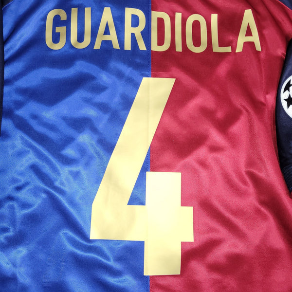 Guardiola Barcelona Centenary 1999 2000 Soccer Jersey Shirt XL Nike