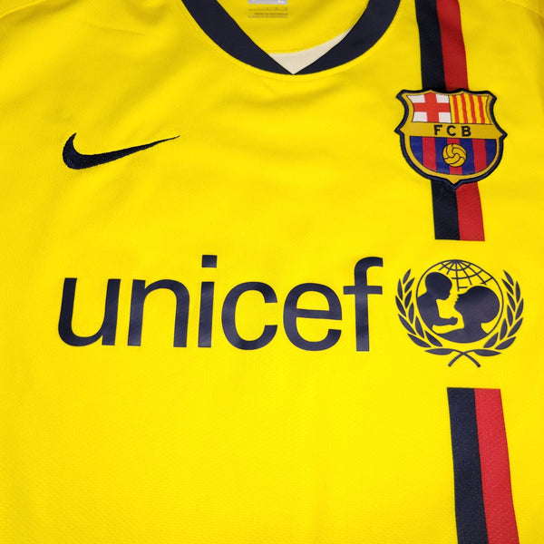 Henry Barcelona TREBLE SEASON 2008 2009 Away Soccer Jersey Shirt L SKU# 286787 - 760 Nike