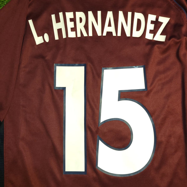 Hernandez Mexico 2002 WORLD CUP Atletica Third Soccer Jersey XL Atletica