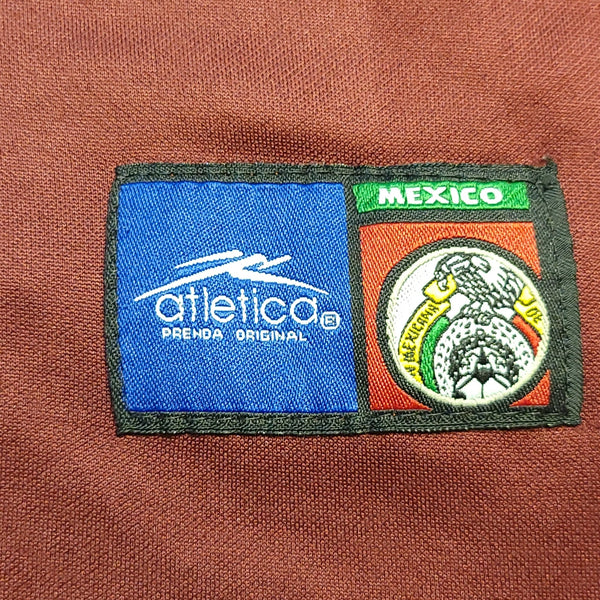 Hernandez Mexico 2002 WORLD CUP Atletica Third Soccer Jersey XL Atletica