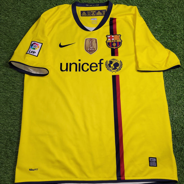 Ibrahimovic Barcelona DEBUT SEASON 2009 2010 Soccer Third Jersey Shirt L SKU# 286787 - 760 Nike