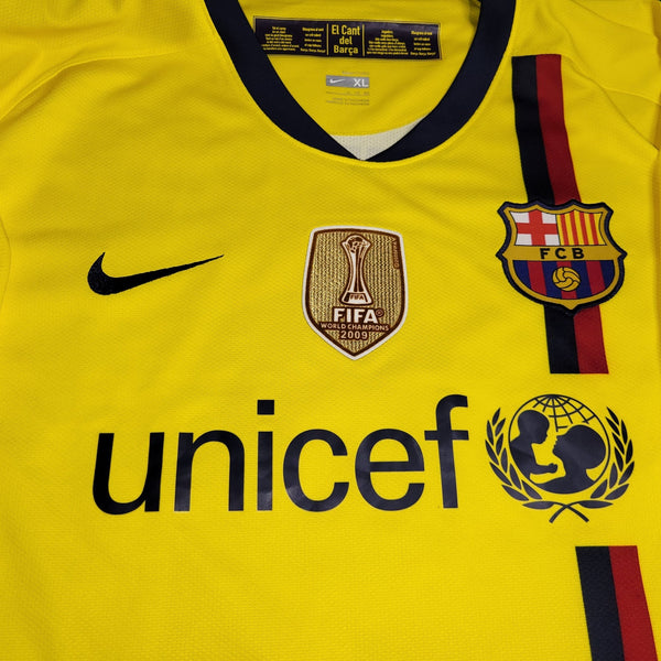 Ibrahimovic Barcelona DEBUT SEASON 2009 2010 Soccer Third Jersey Shirt XL SKU# 286787 - 760 Nike