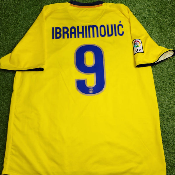 Ibrahimovic Barcelona DEBUT SEASON 2009 2010 Soccer Third Jersey Shirt XL SKU# 286787 - 760 Nike