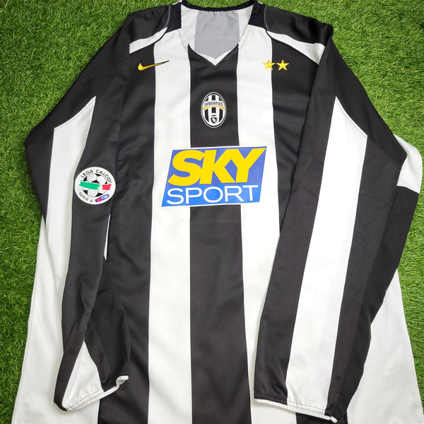 Ibrahimovic Juventus 2004 2005 DEBUT SEASON Home Soccer Jersey Shirt XL Nike