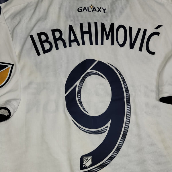 Ibrahimovic Los Angeles LA Galaxy 2018 2019 PLAYER ISSUE Soccer Jersey L SKU# CE3300 Adidas