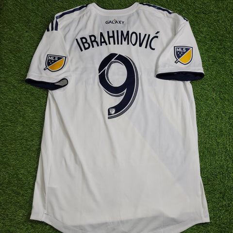 Ibrahimovic Los Angeles LA Galaxy 2018 2019 PLAYER ISSUE Soccer Jersey L SKU# CE3300 Adidas