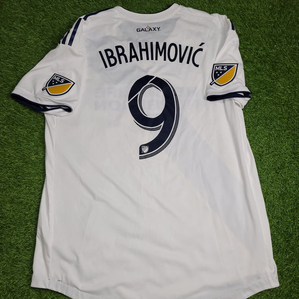 Ibrahimovic Los Angeles LA Galaxy 2018 2019 PLAYER ISSUE Soccer Jersey XL SKU# CE3300 Adidas