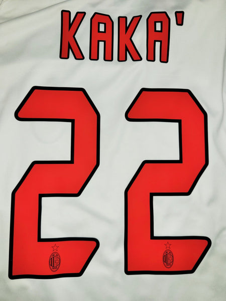 Kaka AC Milan 2005 2006 UEFA Soccer Away Jersey Shirt XL SKU# 109951 Adidas