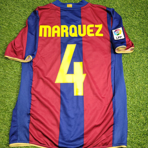 Marquez Barcelona Anniversary Home 2007 2008 Soccer Jersey Shirt M SKU# 237741 - 655 Nike